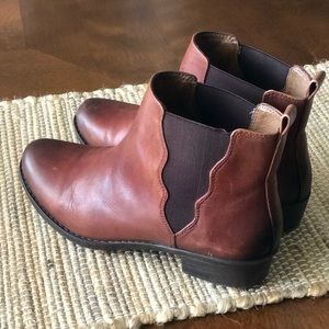 Nurture Leather Ankle Boots